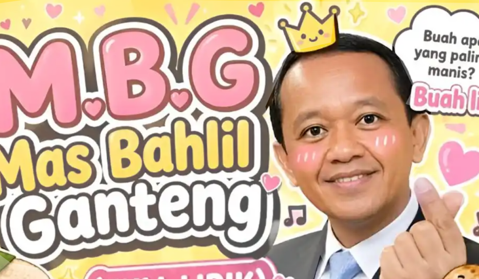 MBG - Mas Bahlil Ganteng Viral FYP di Tiktok
