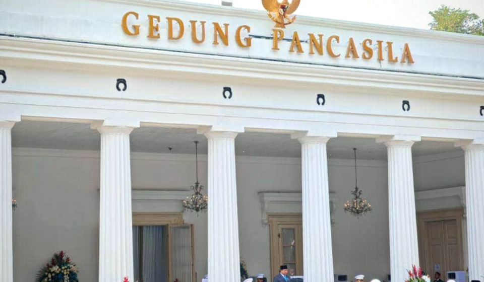 Presiden Prabowo Subianto Memimpin Upacara Peringatan Hari Lahir Pancasila 1 Juni 2026 di Jakarta.
